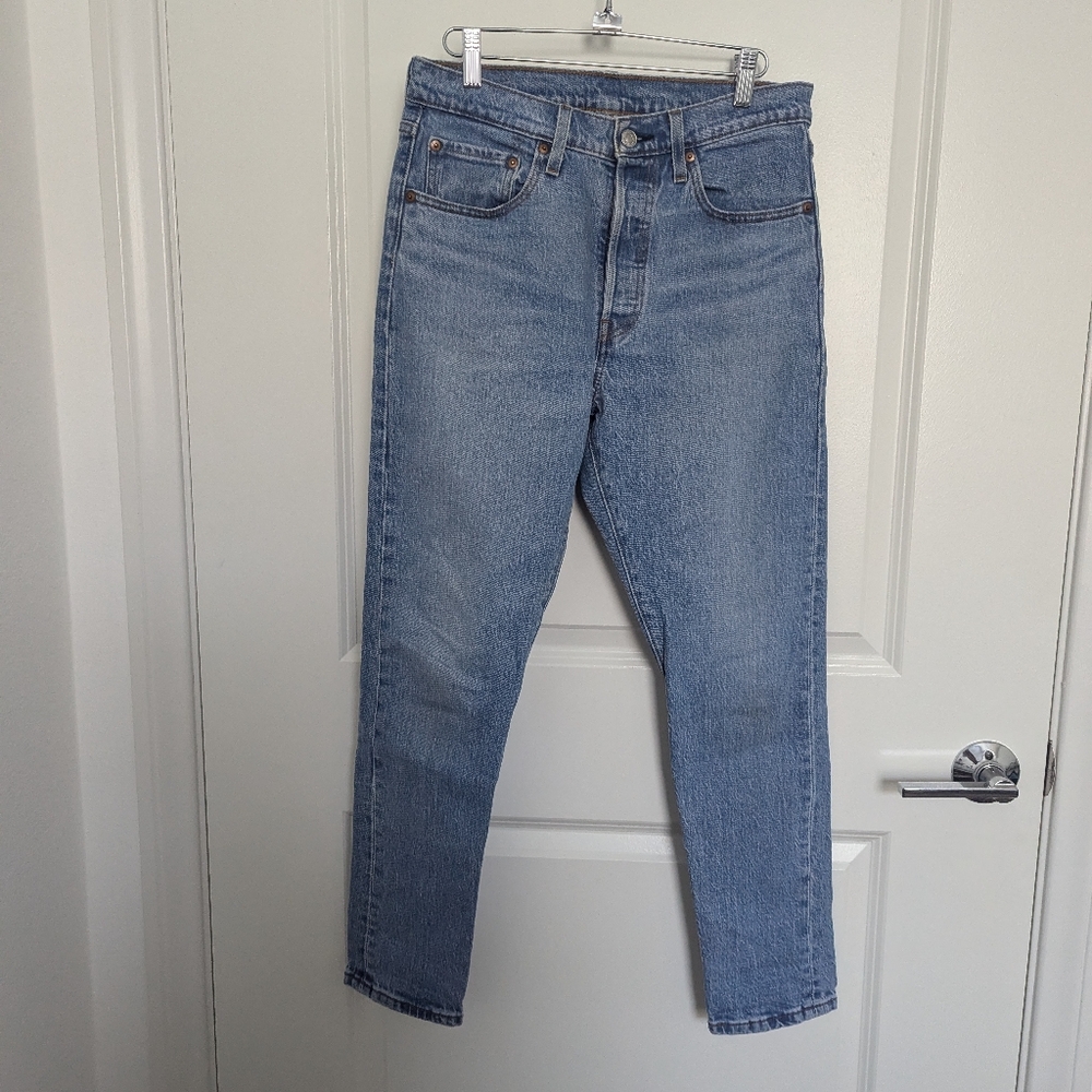 Levi's Medium-Light wash 501S jeans